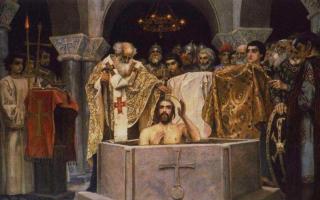 Традиции празднования дня крещения руси Молебен на день крещения руси